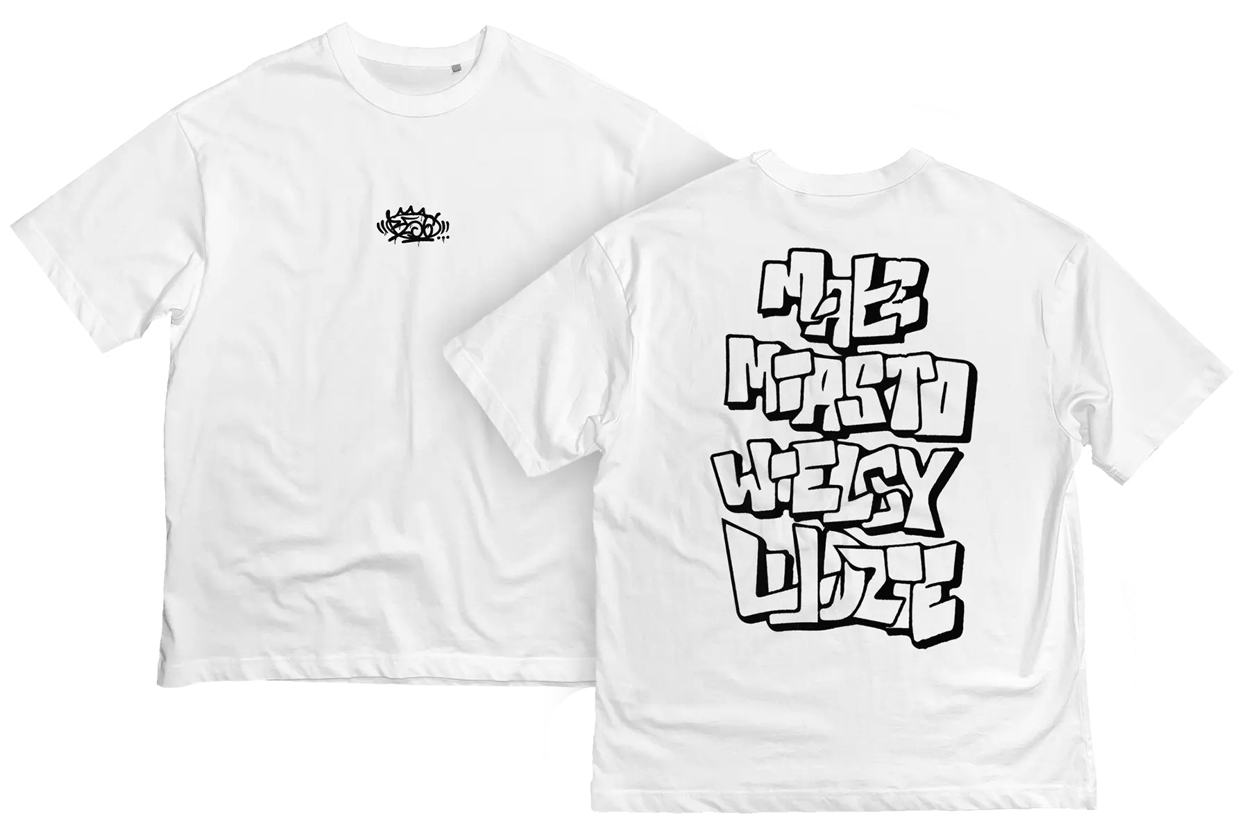 Małe miasto wielcy ludzie — wariant biały